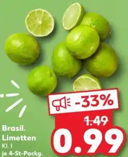 Kaufland Brasil. Limetten Angebot