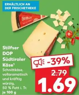 Kaufland Stilfser DOP Südtiroler Käse Angebot