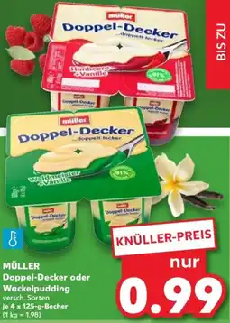 Kaufland MÜLLER Doppel-Decker oder Wackelpudding Angebot