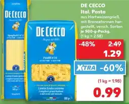 Kaufland DE CECCO Ital. Pasta Angebot