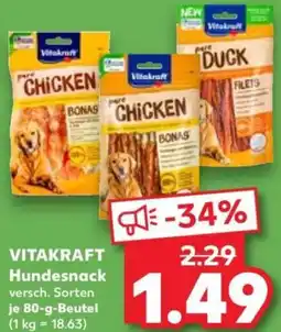 Kaufland VITAKRAFT Hundesnack Angebot