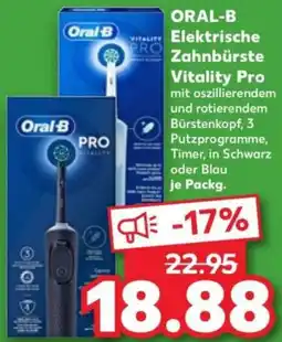 Kaufland ORAL-B Elektrische Zahnbürste Vitality Pro Angebot