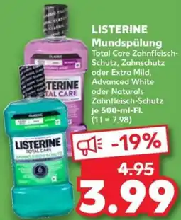 Kaufland LISTERINE Mundspülung Angebot