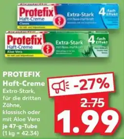 Kaufland PROTEFIX Haft-Creme Angebot
