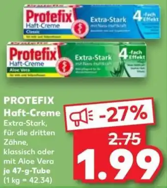 Kaufland PROTEFIX Haft-Creme Angebot