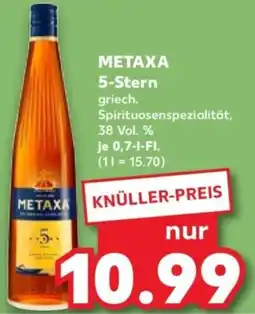 Kaufland METAXA 5-Stern Angebot