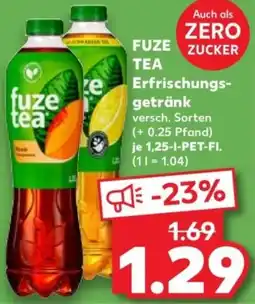 Kaufland FUZE TEA Erfrischungsgetränk Angebot