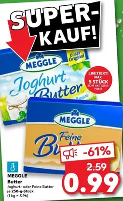 Kaufland MEGGLE Butter Angebot