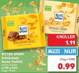 Kaufland RITTER SPORT Schokolade Angebot