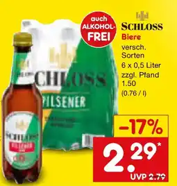 Netto Marken-Discount SCHLOSS Biere Angebot