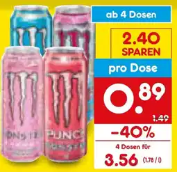 Netto Marken-Discount Monster Energy Drink Angebot