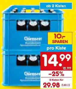 Netto Marken-Discount Chiemseer Hell oder Alkoholfrei 0,0% Angebot