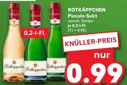 Kaufland ROTKÄPPCHEN Piccolo-Sekt Angebot