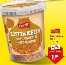 Netto Marken-Discount Carat Röstzwiebeln Angebot