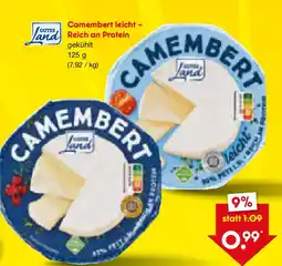 Netto Marken-Discount GUTES Land Camembertleicht - Reich an Protein Angebot