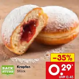 Netto Marken-Discount BACK STUBE Krapfen Angebot