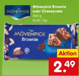 Netto Marken-Discount Mövenpick Brownie oder Cheesecake Angebot