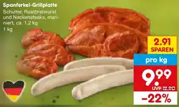 Netto Marken-Discount Spanferkel-Grillplatte Angebot