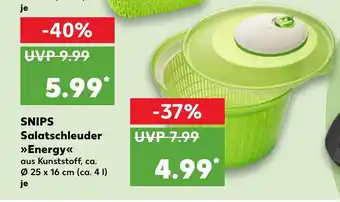 Kaufland Snips Salatschleuder Energy Angebot