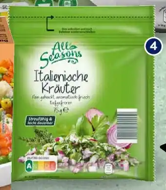 Aldi Süd All Seasons Kräuter 150g Angebot