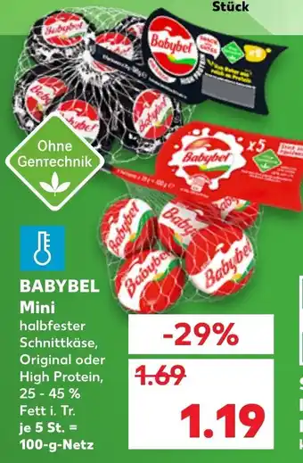 Kaufland Babybel Mini 100g Netz Angebot