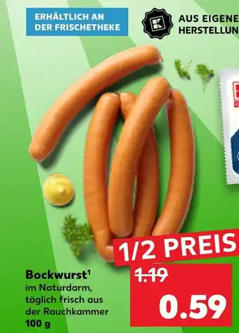 Kaufland Bockwurst 100g Angebot