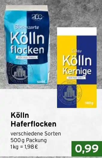 CAP Markt Kölln Haferflocken 500g Angebot