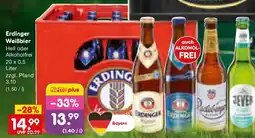 Netto Marken-Discount Erdinger Weißbier Angebot