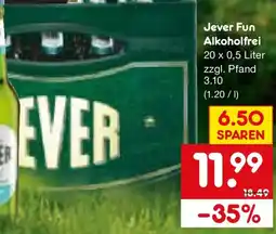 Netto Marken-Discount Jever Fun Alkoholfrei Angebot