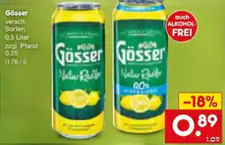 Netto Marken-Discount Gösser Angebot