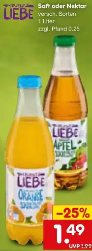 Netto Marken-Discount Saft oder Nektar Angebot