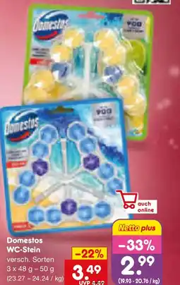 Netto Marken-Discount Domestos WC-Stein Angebot