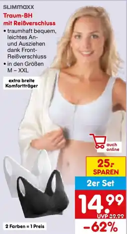 Netto Marken-Discount SLIMMAXX Traum-BH mit Reißverschluss Angebot