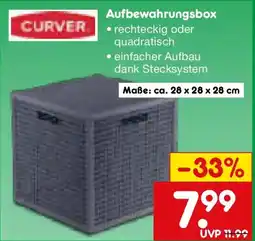 Netto Marken-Discount CURVER Aufbewahrungsbox Angebot