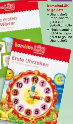 Netto Marken-Discount bambinoLÜK to go Sets Angebot