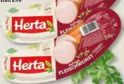 Edeka Frischemarkt Herta Saftige Fleischwurst Angebot