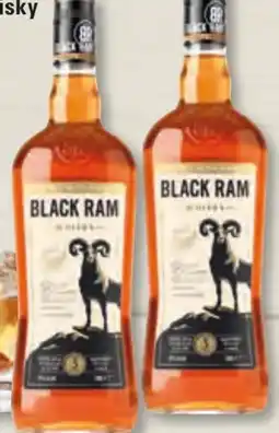 Edeka Frischemarkt Black Ram Whisky Premium Blended Whiskey Angebot