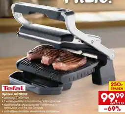 Netto Marken-Discount Tefal OptiGrill GC712D12 Angebot