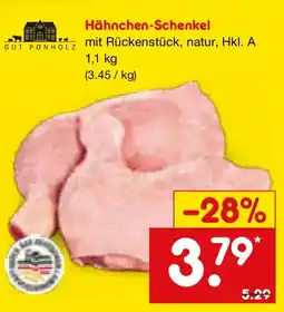 Netto Marken-Discount GUT PONHOLZ Hähnchen-Schenkel Angebot