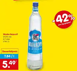 Netto Marken-Discount Wodka Bojaroff Angebot