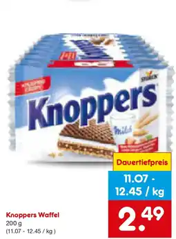 Netto Marken-Discount Knoppers Waffel Angebot