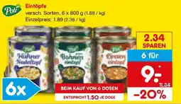 Netto Marken-Discount Pote Eintöpfe Angebot