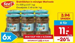 Netto Marken-Discount Sea GOLD Bratröllchen in würziger Marinade Angebot