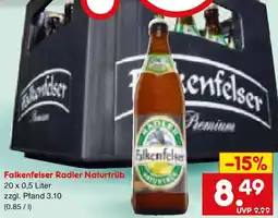 Netto Marken-Discount Falkenfelser Radler Naturtrüb Angebot