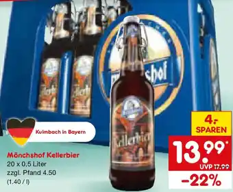Netto Marken-Discount Mönchshof Kellerbier Angebot