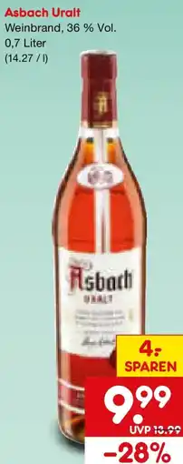 Netto Marken-Discount Asbach Uralt Angebot