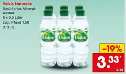 Netto Marken-Discount Volvic Naturelle Angebot