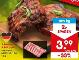 Netto Marken-Discount Schweine- Schälrippen Angebot