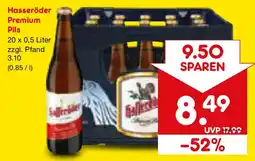 Netto Marken-Discount Hasseröder Premium Pils Angebot