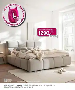 Kabs Polsterwelt Polsterbett cervino Angebot